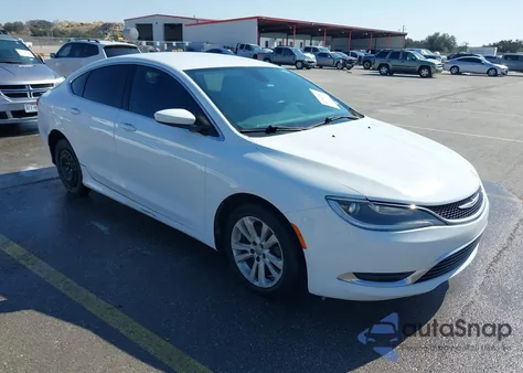 2015 Chrysler 200 Limited z USA, uszkodzony, nr VIN 1C3CCCAB9FN675318